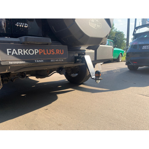 Фаркоп Motodor на TANK 300 2021- Арт. 93115 (оцинкованный шар)