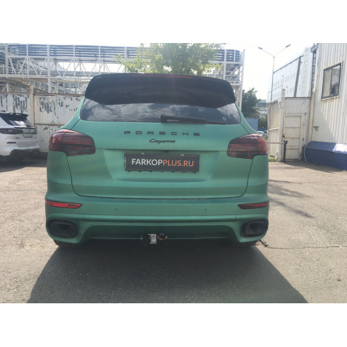 Фаркоп Лидер Плюс на PORSCHE CAYENNE 2002 -2017 Арт. V124-A 