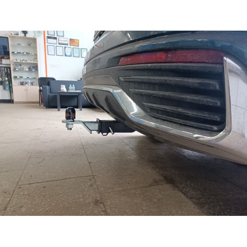 Фаркоп Motodor на Geely Monjaro 2022- Арт. 94207 (оцинкованный шар)