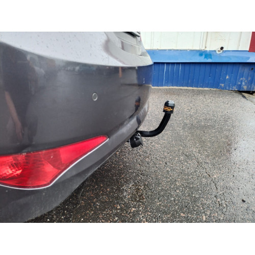 Фаркоп Лидер Плюс на HYUNDAI Solaris 2014–2017  Арт. H219-A (седан и хетчбек)