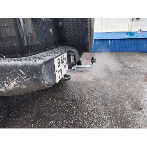 Фаркоп Motodor на JEEP Wrangler 2007–  Арт. 95201 (JK) (и с 2018-) (только для американской версии с номером слева)