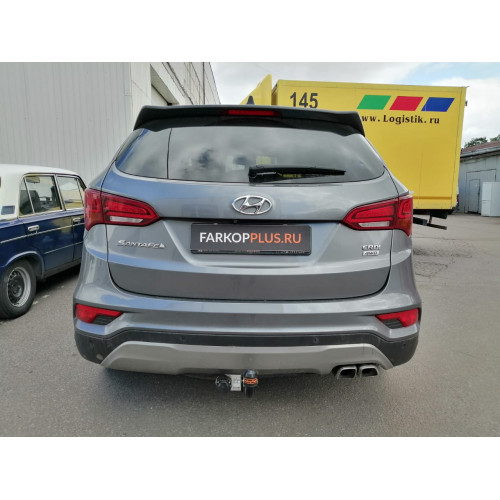 Фаркоп Лидер Плюс на HYUNDAI Santa Fe 2015–2019  Арт. H224-A