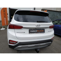 Фаркоп ARAGON на HYUNDAI Santa Fe 2018–  Арт. E3004DV (быстросъемный крюк)