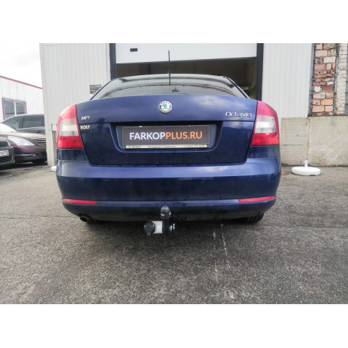 Фаркоп Лидер Плюс на SKODA Octavia 2009–2013  Арт. S106-A (A5 рестайлинг)