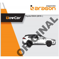 Фаркоп ARAGON на TOYOTA RAV4 2019–  Арт. E6405FA
