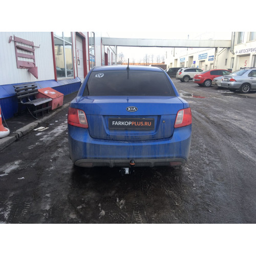 Фаркоп Лидер Плюс на KIA Rio 2009–2011  Арт. K108-A (хетчбек и седан)