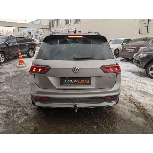 Фаркоп Motodor на Volkswagen Tiguan 2016- Арт. V101A (оцинкованный шар)
