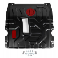 Защита Картера двигателя, КПП АвтоБроня для Chevrolet Cobalt 2011-2025, Сталь 45778 мм - Арт. 111.01027.1