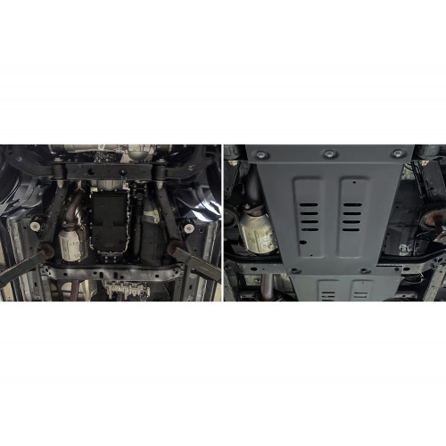 Защита КПП АвтоБроня для BAIC BJ40 2023-2025 (II), Сталь 45778 мм - Арт. 111.03504.1