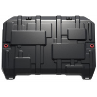 Защита Картера двигателя, КПП АвтоБроня для HAVAL F7x 2019-2024, Сталь 45778 мм - Арт. 111.09417.1