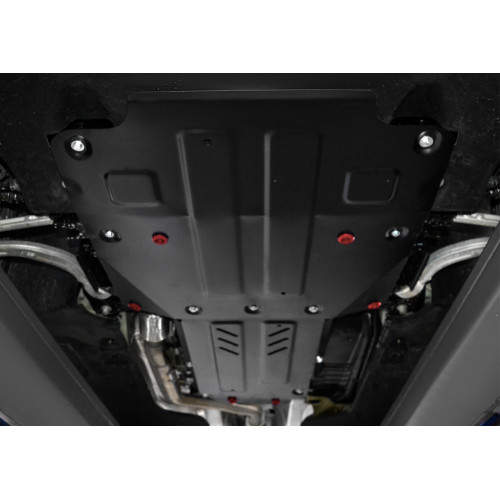Защита Картера двигателя, КПП, Раздаточной коробки АвтоБроня для Genesis G70 2021- I рестайлинг, Сталь 45778 мм - Арт. K111.02841.1