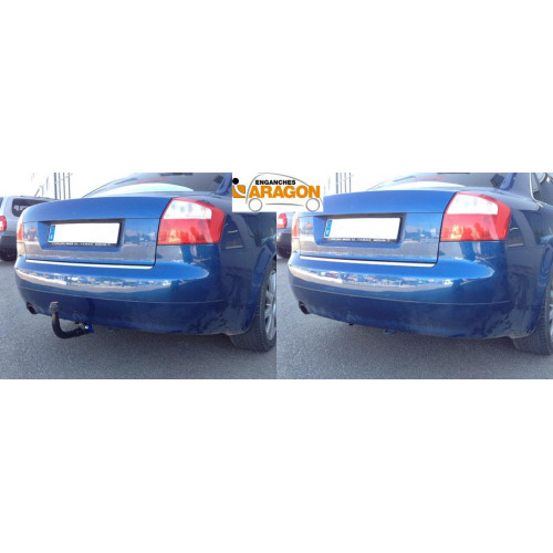 Фаркоп ARAGON на AUDI A4 2001–2004 Арт. E0403BV (B6 седан и универсал)